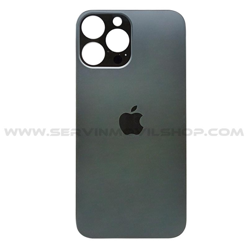 Tapa Trasera Iphone Promax Gris Big Hole Servinmovilshop