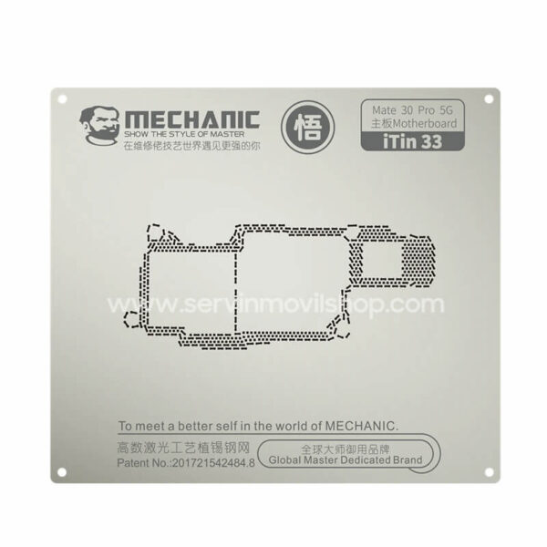 Stencil mechanic itin 33