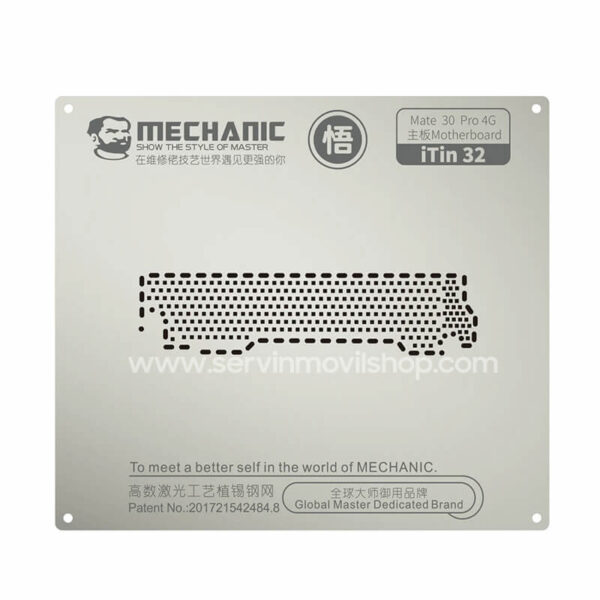 stencil mchanic itin 32