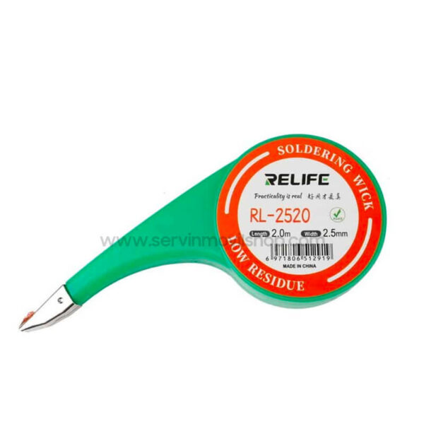 MALLA PARA DESOLDAR RELIFE RL-2520 2.0m 2.5mm