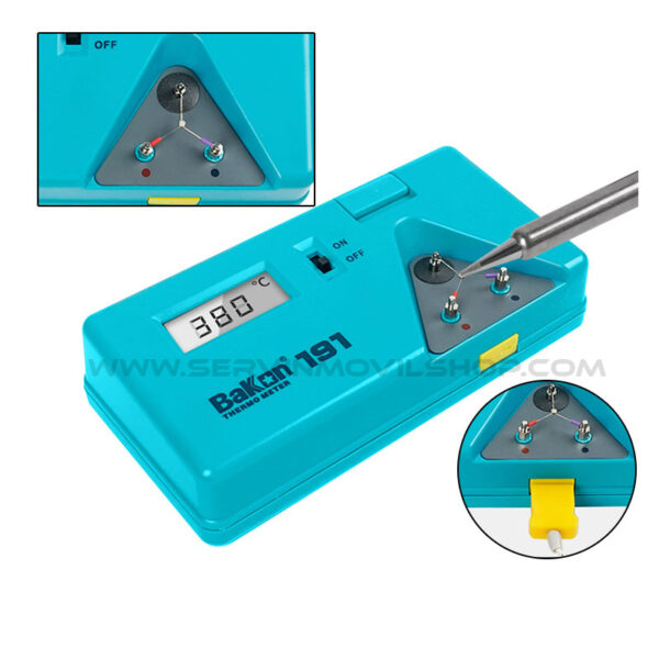 Termometro de calibración bakon 191