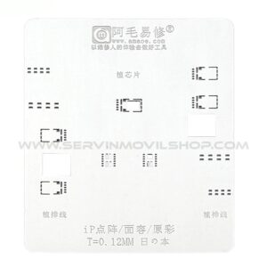 Stencil RL-044 IP Face ID 0.12mm Relife