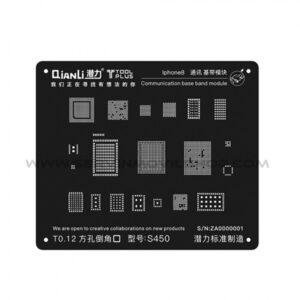 Stencil iBlack 3D CBBM iPhone 8 Qianli