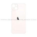 Tapa Trasera Iphone 14 Plus Blanco BIG HOLE