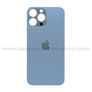 Tapa Trasera iPhone 13 Pro Azul BIG HOLE