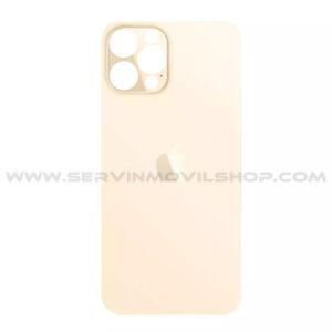 Tapa Trasera iPhone 13 Pro Dorado BIG HOLE