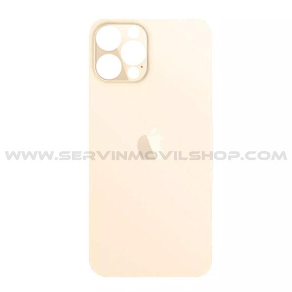 Tapa Trasera iPhone 13 Pro Dorado BIG HOLE