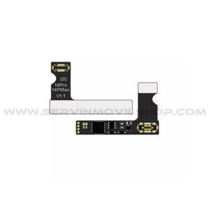 Cable plano sobrepuesto i2C para batería de iPhone 14 Pro : 14 Pro Max
