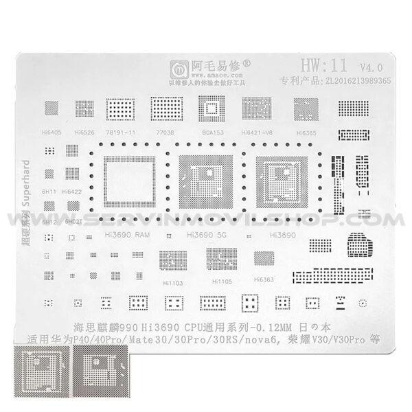 Estencil AMAOE HW11