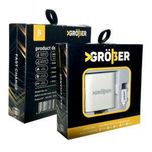 Cargador Grober IP 30W PDC-Lightning