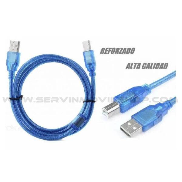 Cable impresora USB "A" y USB "B" Box y Maquina de Hydrogel