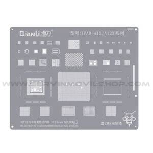 Estencil IPAD-A12/A12X QS90 Qianli