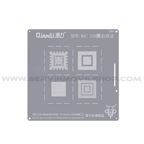 Estencil MAC SSD Qianli