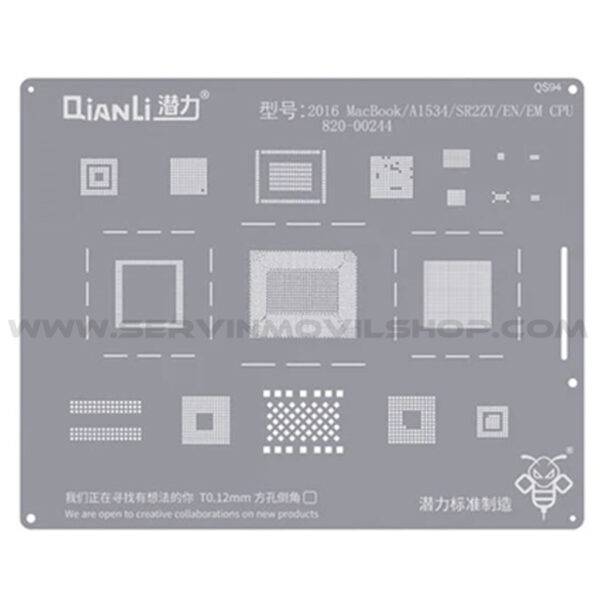 Estencil Mini11/IPAD2 QS83 Qianli