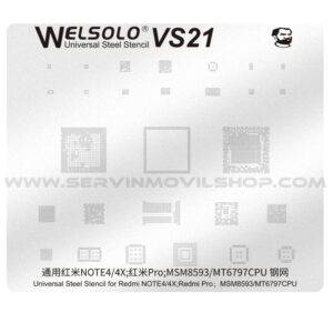 Estencil Note 4 Welsolo VS21 Mechanic