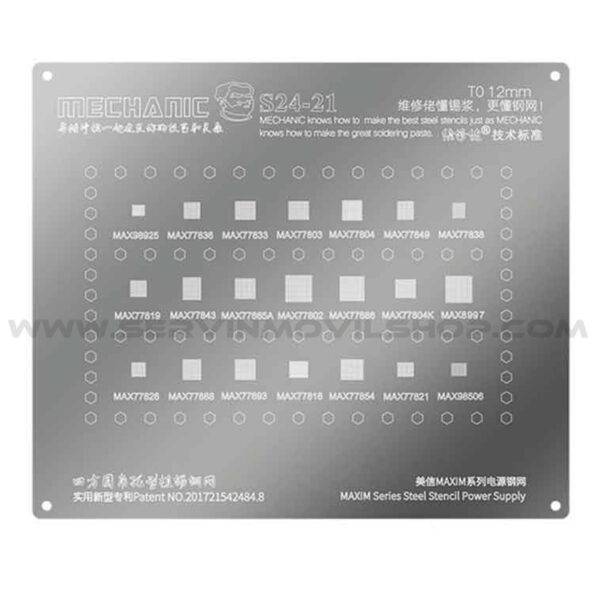 Estencil S24-21 BGA MAXIM Mechanic