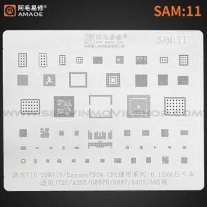 Estencil SAM11 SDM710/Exynos7904 CPU / 0.12MM