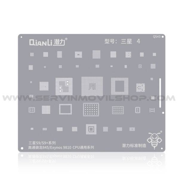 Estencil Samsung 4 QS43 Qianli