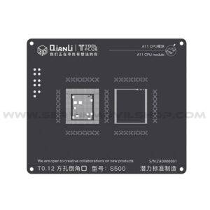 Estencil iBlack 3D A11 CPU Qianli