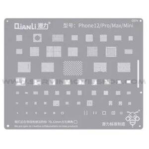 Estencil iPhone12/Pro/MAX Qianli
