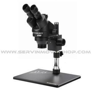 Microscopio Trinocular NEGRO G75T-B11 Mechanic